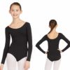 TB135【Capezio】ロングスリーブレオタードバレエ用品