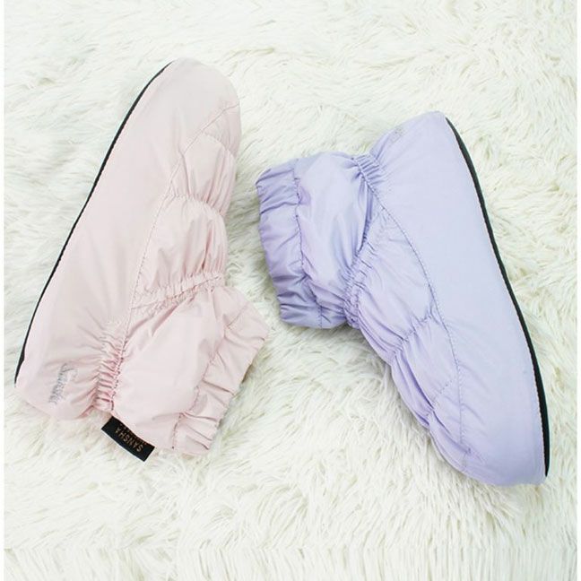 サンシャSanshaバレエウォームブーツウォームアップブーツブーティーショートWOOXトゥシューズカバー室内履き楽天