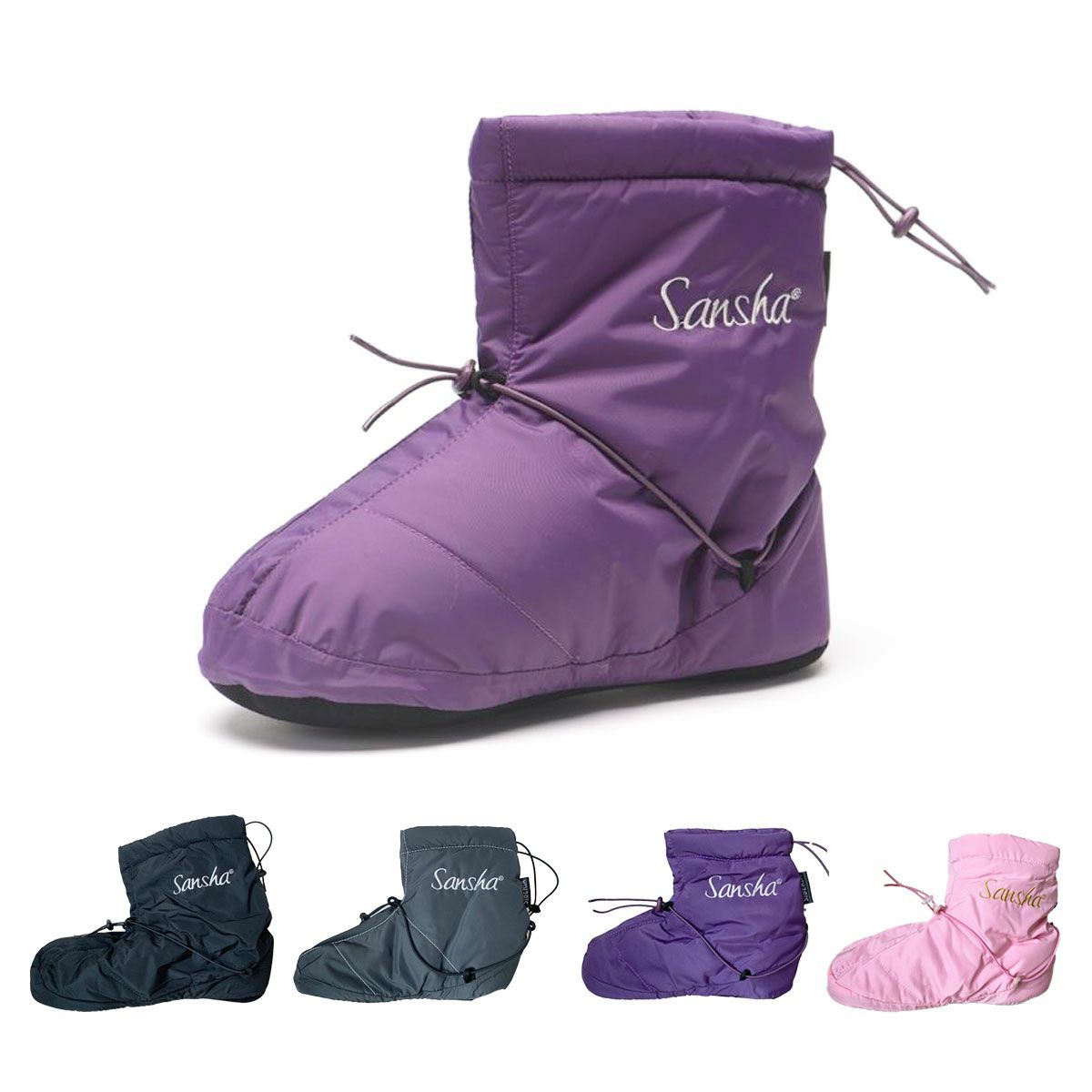 サンシャSanshaバレエウォームブーツ送料無料ゆうパケットウォームアップブーツブーティーショートWOOXトゥシューズカバー室内履き楽天