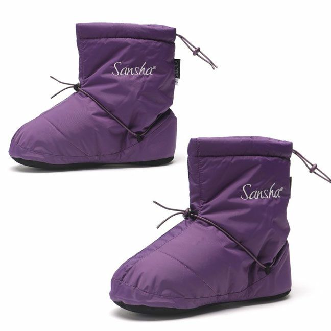 サンシャSanshaバレエウォームブーツウォームアップブーツブーティーショートWOOXトゥシューズカバー室内履き楽天