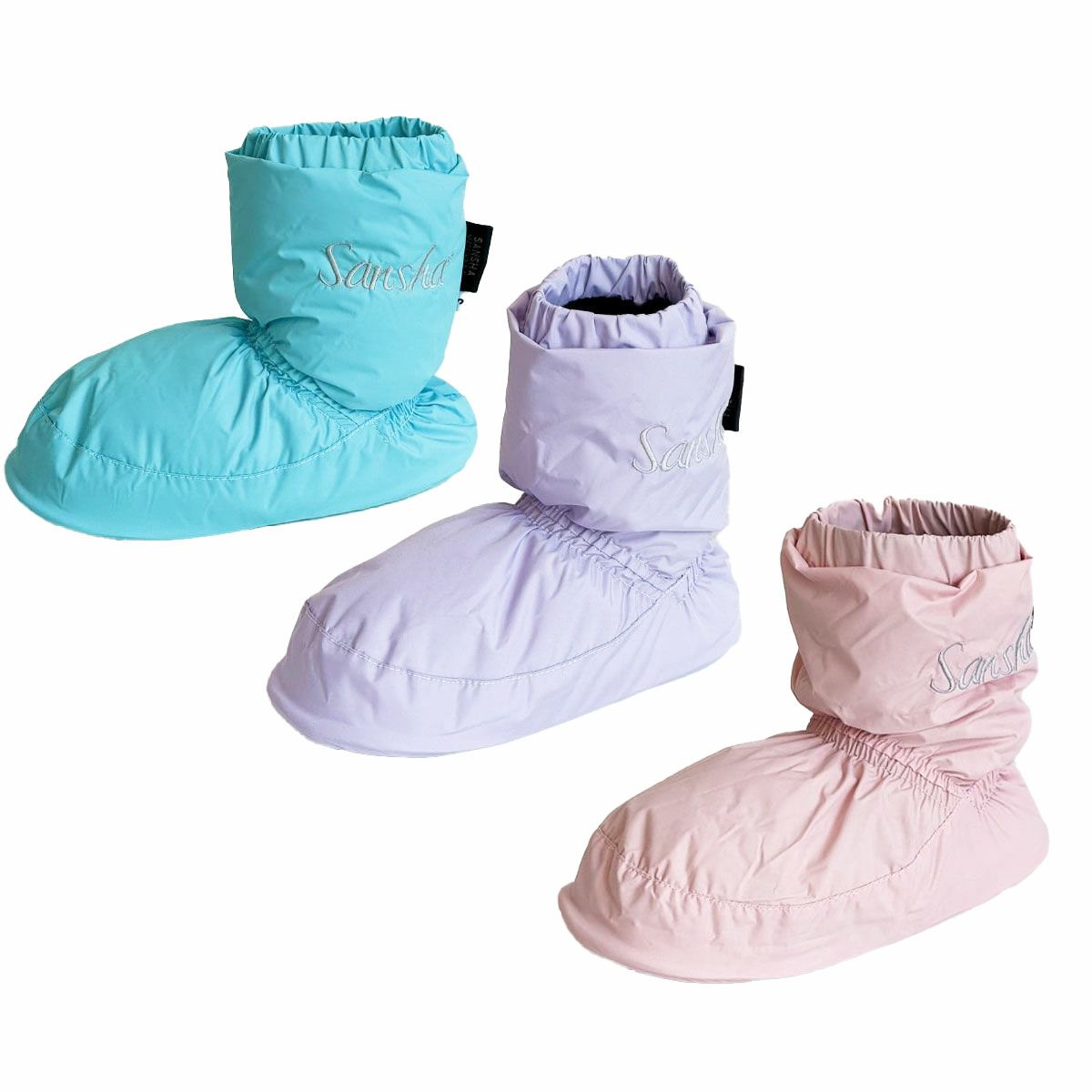 サンシャSanshaバレエウォームブーツ送料無料ゆうパケットウォームアップブーツブーティーショートWOOXトゥシューズカバー室内履き楽天