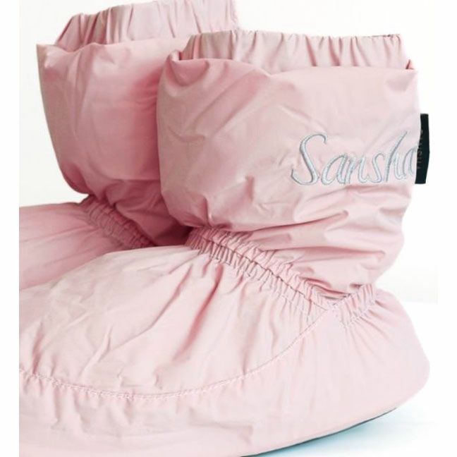 サンシャSanshaバレエウォームブーツウォームアップブーツブーティーショートWOOXトゥシューズカバー室内履き楽天